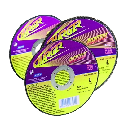 Type 01 FabCut Cut-Off Wheel, 4 in Dia, 1/16 in Thick, Alum. Oxide, All Purpose