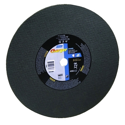 Chop Saw Cut-Off Wheel, 16 in Dia, 7/64 in Thick Zirconia/Alum. Oxide