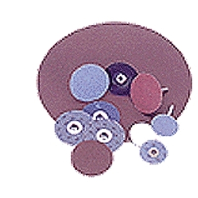 Metalite Small Coated-Cloth PSA Discs, Aluminum Oxide, 8 in Dia., 120 Grit