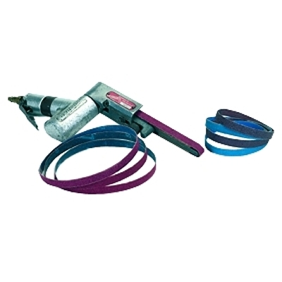 SG Coated File Belts, 1/2 in X 24 in, 60, Ceramic; Aluminum Oxide