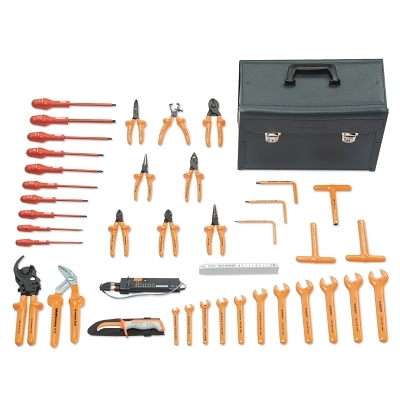 39-Piece Electrical Tool Sets, 15.1 in W x  20.9 in D x 13.9 in H
