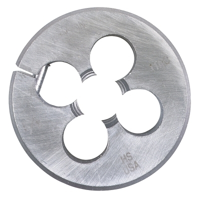 Adjustable Round Machine Screw & Fractional Dies (HSS)