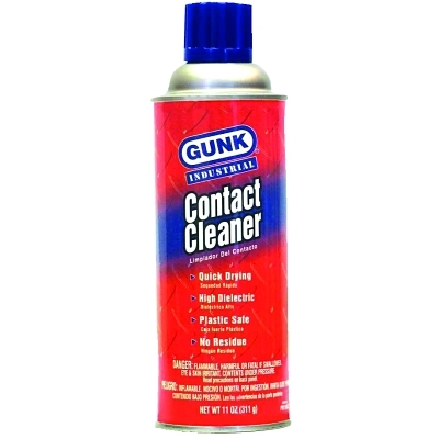 Contact Cleaner, 11 oz, Aerosol Can, Solvent Scent