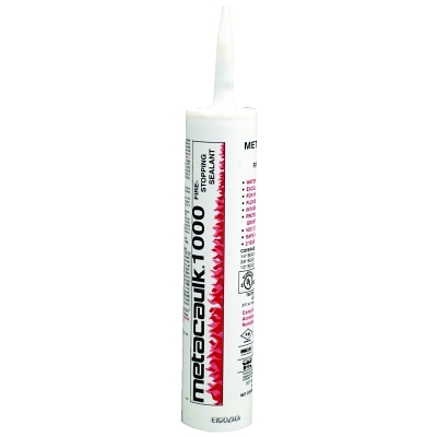 Metacaulk 1000 Firestopping Sealants, 10.3 oz Cartridge, Red