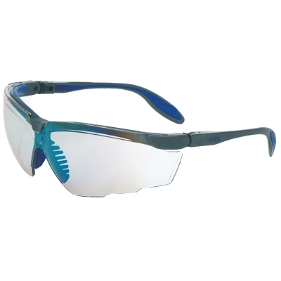 Genesis X2 Eyewear, SCT-Reflect 50 Lens, Ultra-dura, Navy/Silver Frame