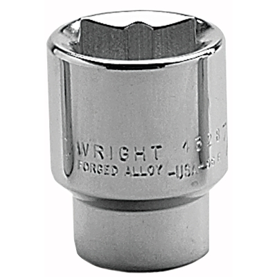 1/2" Dr. Standard Sockets, 1/2 in Drive, 3/4 in, 8 Points