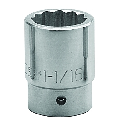3/4" Dr. Standard Sockets, 3/4 in Drive, 3/4 in, 12 Points