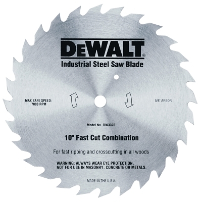 Steel Circular Saw Blades, 7 1/4 in, 100 Teeth