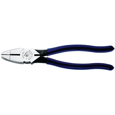 NE-Type Side Cutter Pliers, 8 1/2 in Length, 23/32 in Cut, Plastic-Dipped Handle