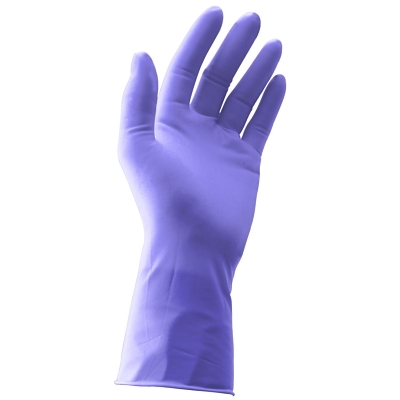 TRIlites 994 Disposable Gloves, Tri-Polymer, 6 mil, Medium, Purple, 100 EA/BX