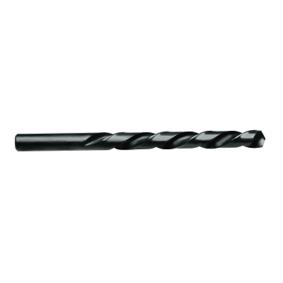 Left-Hand Hvy Dty Steel Fractional Straight Shank Jobber Length Drill Bit,17/64"