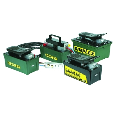 Air Powered Hydraulic Pumps, 90 cu in Useable Oil Cap. Max, 60CFM at 10,000psi