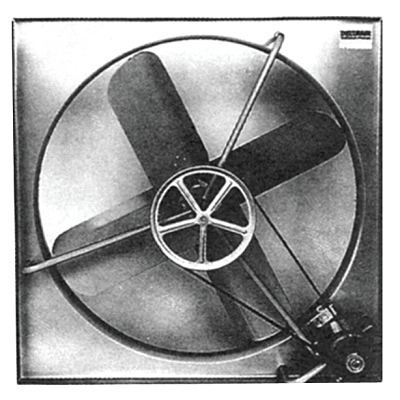 48" BLD. 1HP 15V BELT DRIVE EXHAUST FAN