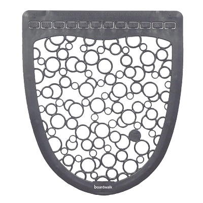 Urinal Mat 2.0, Rubber, 17 1/2 x 20, Gray/White