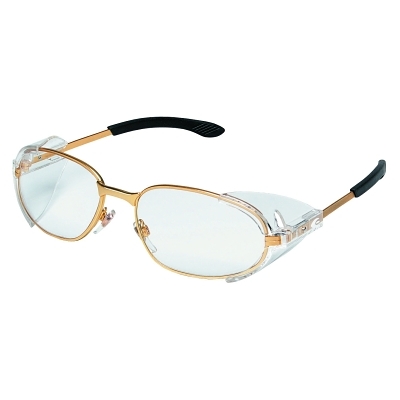 RT2 Protective Eyewear, Clear Lens, Duramass Hard Coat, Chrome Frame, Chrome