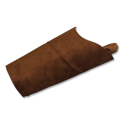 Leather Armpad, 11-1/2 in, Hook-and-Loop Closure, Right Arm, Brown