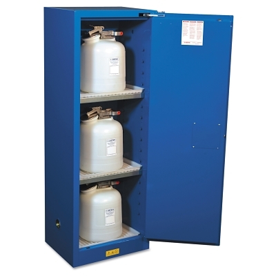 Sure-Grip EX Slimline Hazardous Material Steel Safety Cabinet, 22 Gallon