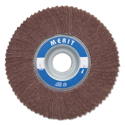 Interleaf Flap Wheels with Arbor Hole Mount, 1 in, 120 Grit, 6,000 rpm