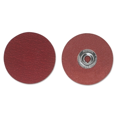 Ultra Ceramic Plus PowerLock Cloth Discs-Type II, 1 in Dia., 60 Grit