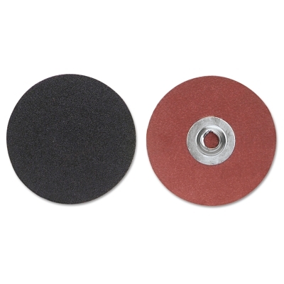 Silicon Carbide Cloth Discs-Type II, Silicon Carbide, 2 in Dia., 40 Grit