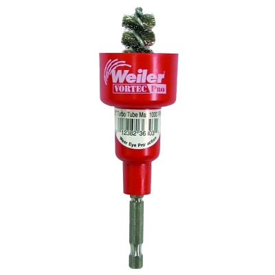 Vortec Pro Turbo Tube Brush, 1/2 in, .0008 in SS Fill, Display Pack