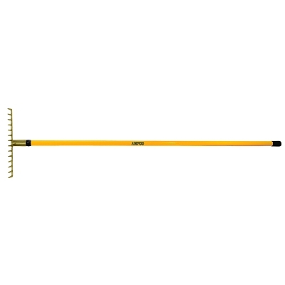 Rake, 60 1/4 in Fiberglass Handle