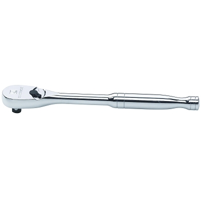 Teardrop Ratchet, 3/4 in Drive, 19-3/4 in L, Alloy Steel