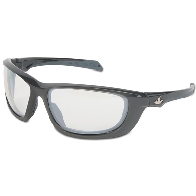 USS Defense Safety Glasses, Clear Lens, MAX6 Anti-Fog, Gunmetal Frame