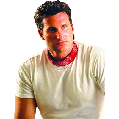 MiraCool Collar Bandana, 1.75in W x 23.5 in L, Blue Denim