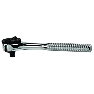 3/8 in Round Head Ratchet Handles, 7 3/8 in, Full Polish