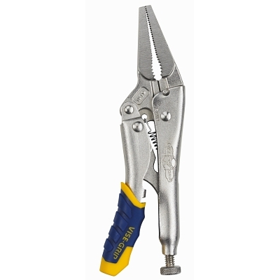 Fast Release™ Long Nose Locking Pliers with Wire Cutter