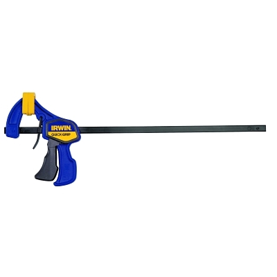 One-Handed Mini Bar Clamps, 6 in, 3 in Throat, 100 lb Capacity