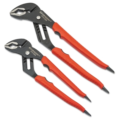 V Jaw Tongue and Groove Pliers, 10 in & 12 in, V-Jaw
