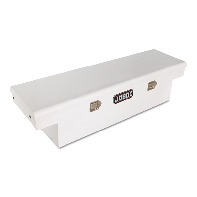 60" White Chest Steel Fuel-N-Tool Chests for Tanks, 6.7 cu ft Cap., White
