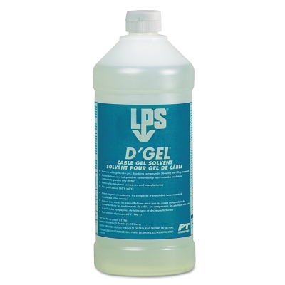 D'Gel Cable Gel Solvents, 32 oz Bottle