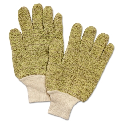 Perfect Fit Gloves, Ladies', Yellow/White