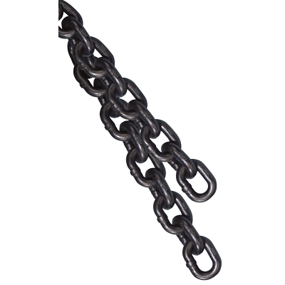 Grade 100 Alloy Chains, Size 9/32 in, 4,300 lb Limit, Black