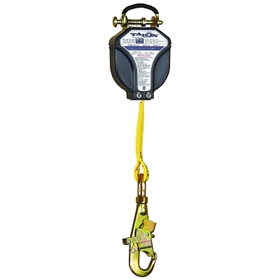 Talon Self-Retracting Lifeline, 8 ft, Self-Locking Swivel Snap Connection