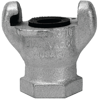 Air King® 2-Lug NPT End, 1 in (NPT) F, 1-5/8 in dia x 2-1/2 in W x 2-1/16 in H, Iron