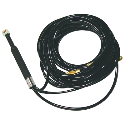 WP-24W Water Cooled Tig Torch Kit, Angled Head, 3/4 in Handle, 25 ft Cable