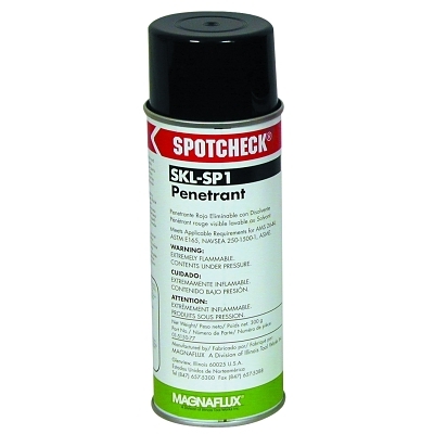 Spotcheck Penetrants, Developers & Cleaners, Penetrant, Drum, 55 gal