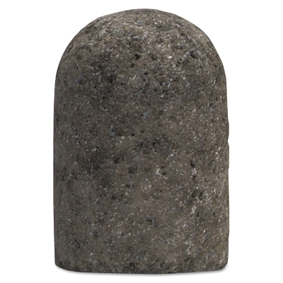 Gemini® Type 18R Snagging Plug, 57A, 2 in dia x 3 in L, 5/8 in-11 AH, 24 Grit, AO