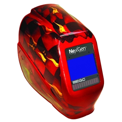 HaloX Welding Helmet, Shade 10, Black, Passive Style, 4-1/2 in x 5-1/4 in