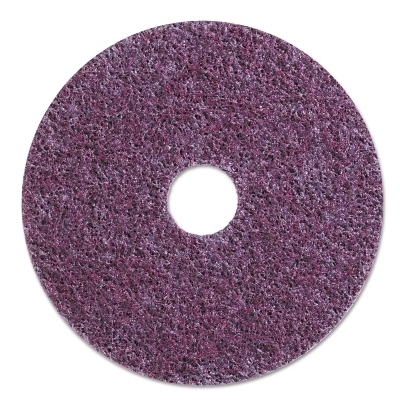 Light Grinding & Blending Disc, 5", Ceramic Alum Oxide, Maroon