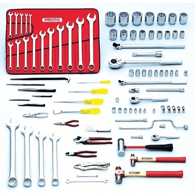 92 Pc Heavy Equipment Sets, with Top Chest J442715-6RD-D