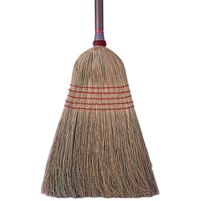 Light Industrial Broom, 15 in Trim L, Corn Fill