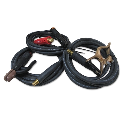 Welding Cable Cut and Fitted Special, 1 AWG, Black