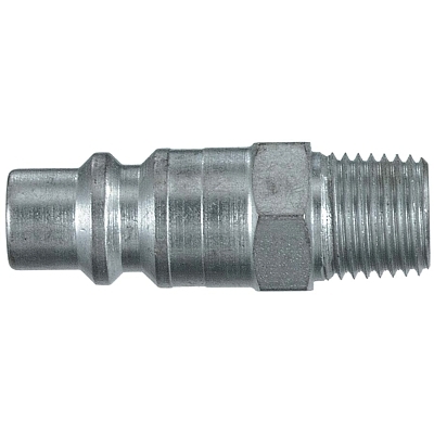 Industrial Style Couplers & Nipples, 3/8 in (NPT) M