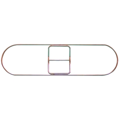 Dust Mop Frame, 5 in W x 24 in L, Metal