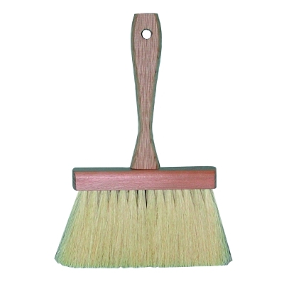 Water Paint Brushes, 4 in trim, White Tampico